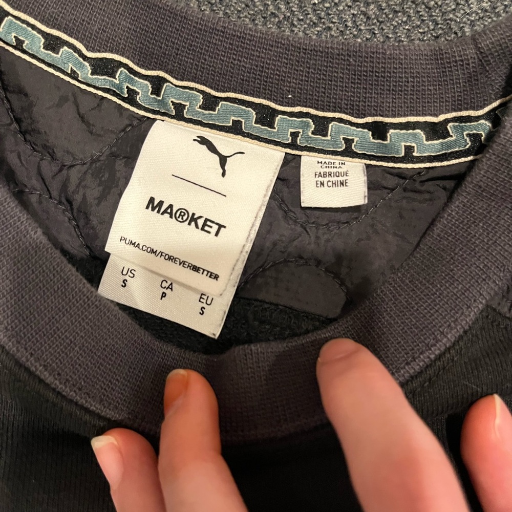 PUMA x MARKET Mens Crewneck Small - Picture 3 of 4